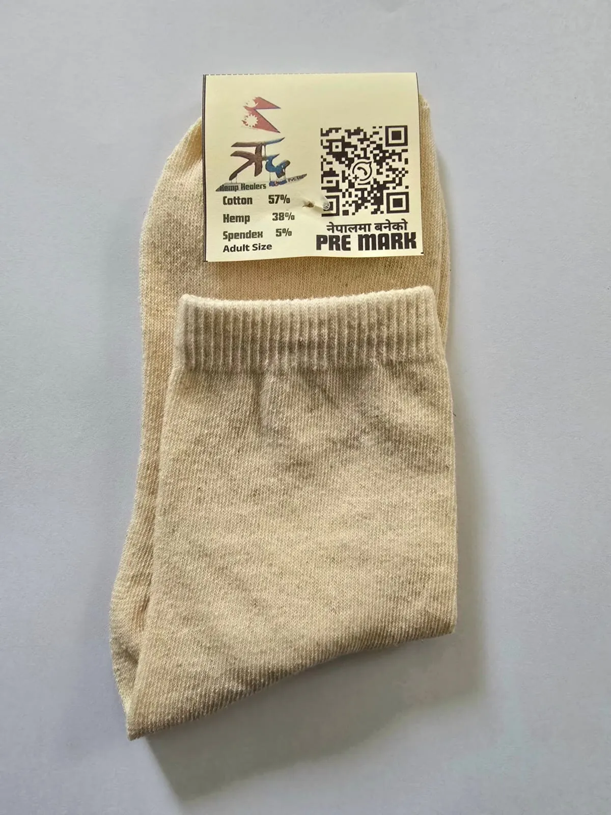 Hemp Pre-Mark Socks