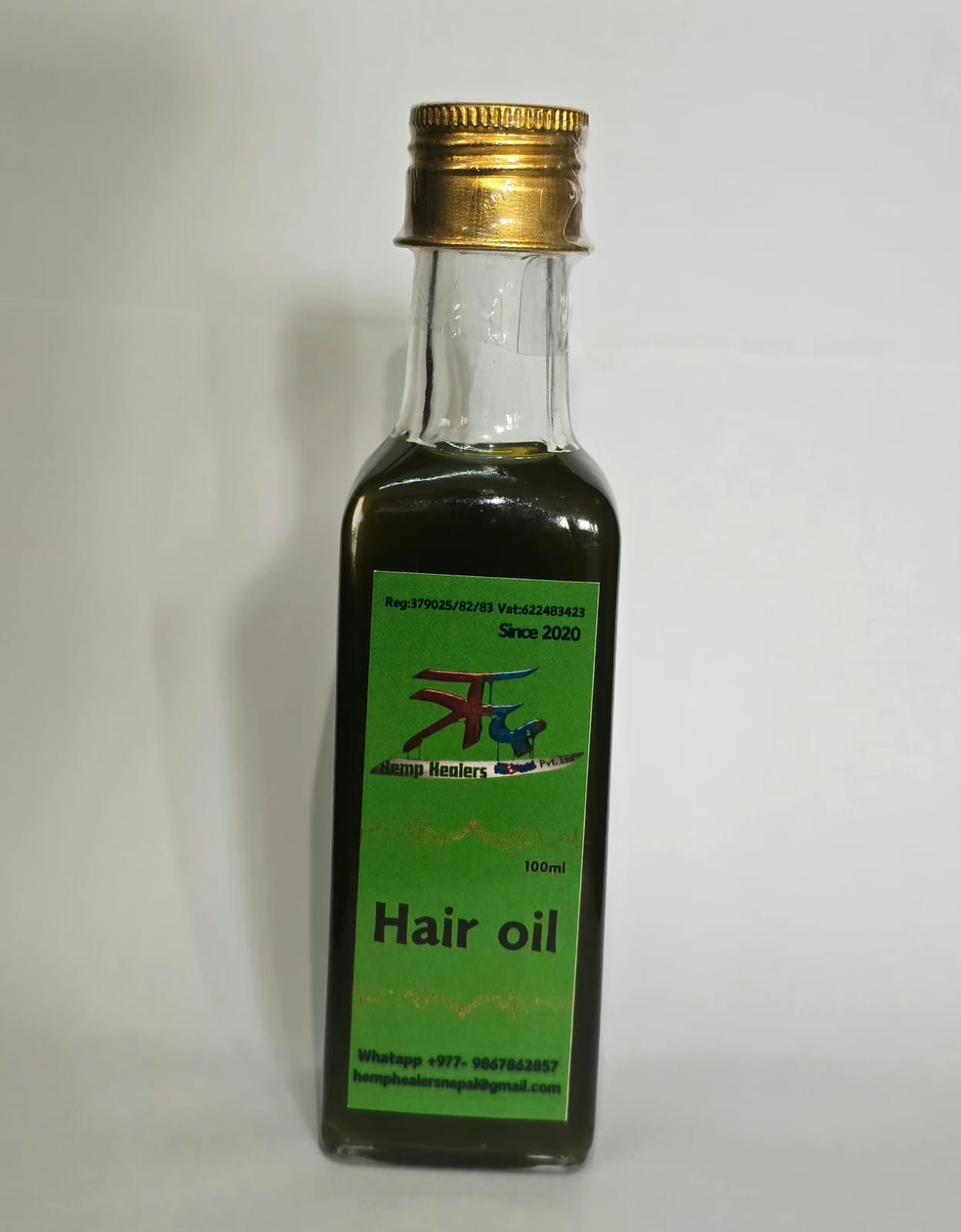 Hemp Hair Oil (100ml)